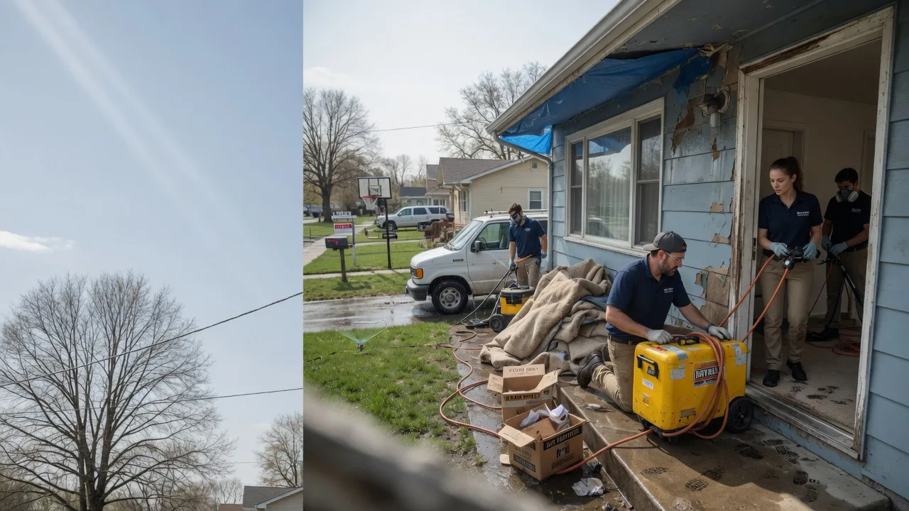 Basement Flood Cleanup in Ojo Feliz, NM near me